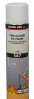 Dana Lim As Fire Guard PU Prof 587 750 ml - Ugniai atsparios poliuretano putos, vienkomponentės. UN1950