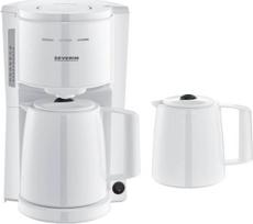 Severin Severin KA 9309 white Filter Coffee Maker with 2 Pots | KA 9309 | 4008146044298