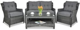 Lauko baldų komplektas TRIVENTO 2, Dark Grey