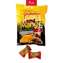 Džiovintų mangų ir tamarindo rutuliukai, Dried Mango Tamarind Balls, Philippine brand, 3x100g