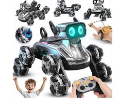 Šuo robotas, valdomas nuotolinio valdymo pultu