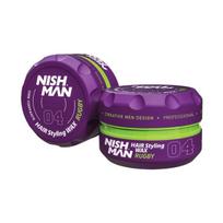 Plaukų formavimo vaškas Nishman Hair Styling Wax 04 Rugby vyrams, 150 ml, 150 ml