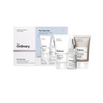 The Ordinary „The Clear Set“ Veido Priežiūros Rinkinys (3 vnt.) Probleminei ir Riebiai Odai