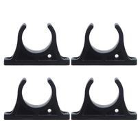 4Pcs Kayak Paddle Holder Clip Durable Plastic Paddle Oar Holder Clip Keeper Replacement for Kayak Canoes Rowing Boat