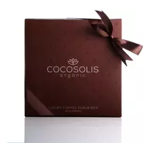 Cocosolis Luxury Coffee SCRUB BOX kūno ir veido šveitiklių rinkinys