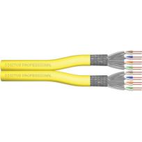 DIGITUS Instal-kab Cat7a S/FTP tw.Pair  500m gelb   AWG22/1 (Speditionsversand) | DK-1743-A-VH-D-5 | 4016032380610