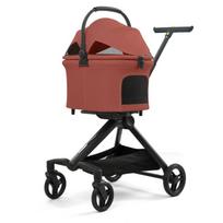 Geriausiai parduodamas amortizuojantis augintinio vežimėlis: Vienu mygtuku sulankstomas mažų šunų transportavimo krepšys Japonijoje ir Korėjoje Pet Companion - 30 lbs Capacity
