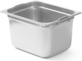 Hendi GN 1/2 konteineris su ištraukiamomis rankenomis STAL 6,25 l 325x265x100 mm