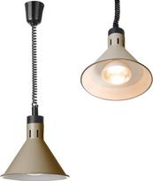 Hendi Kūginė pakabinama maisto pašildymo lempa 275 mm skersmens 250 W - smėlio spalvos