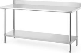 Hendi Sieninis stalas su prisukama kraštine lentyna "Budget Line" 180x60x95 cm
