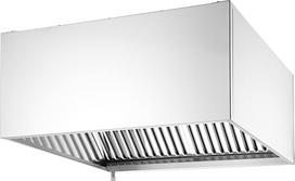Hendi Sieninis susuktas plieninis stogelis 1205x1000x450 mm