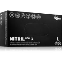 Espeon Nitril Ideal3 Black nitrilinės pirštinės (be pudros) dydis L 100 vnt.