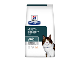 Hill’s Prescription Diet w/d Multi-Benefit sausas maistas katėms 3 kg