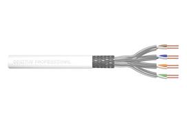 DIGITUS Verlegekabel S/FTP Cat7 305m, Box, AWG 26/1, weiß | DK-1743-VH-305-MF-W | 4016032454557
