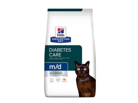 Hill’s Prescription Diet m/d sausas maistas katėms Pagalba sergant diabetu 3 kg