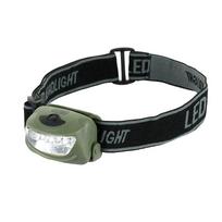 Prožektorius ant galvos M-Tac 4+1 LED, žalias