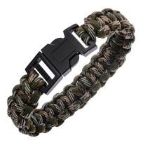 Išgyvenimo apyrankė Paracord Badger Outdoor 550, CAMO