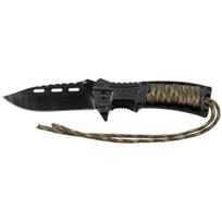 Peilis su ugnies skeltuvu ir Paracord rankena, Camo