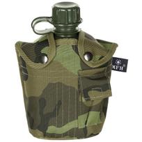 Plastikinė gertuvė su dėklu 1L, M95 CZ kamufliažas, be BPA