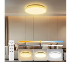 Brilagi - Dimeriuojamas LED šviestuvas MILKY WAY LED/24W/230V 3000-6500K skersmuo 38 cm + su nuotolinio valdymo pulteliu