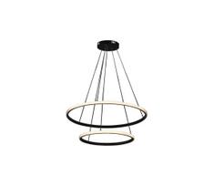 Dimeriuojamas pakabinamas šviestuvas ant troselio LED/55W/230V 3000-6500K Ø 60 cm + su nuotoliniu pulteliu