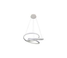 Reguliuojamas LED pakabinamas šviestuvas ant troselio LED/85W/230V 3000-6500K skersmuo 49 cm + su nuotoliniu pulteliu