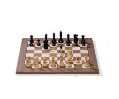Šachmatų Lenta - Elektroninė Lenta 540x540mm Bluetooth Ryšys Rūgštinis, Brown