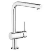 GROHE Flair Touch Maišytuvas plautuvei su ištraukiamu purkštuku ir sensoriniu pajungimu chrom. 30275001