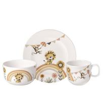 Villeroy & Boch vaikiškas indų rinkinys Roar like a Lion, 3 dalių