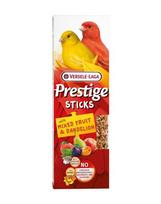 VERSELE-LAGA Prestige Sticks 2 kolbos su vaisių mišiniu ir kiaulpienėmis kanarėlėms 60g