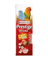 VERSELE-LAGA Prestige Sticks 2 riešutų ir razinų pabarstukai mažoms papūgėlėms 60g