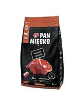 PAN MIĘSKO Jautienos ir elnienos kačių skanėstai M 2x5 kg