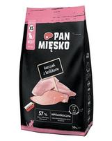 PAN MIĘSKO Vištiena su triušiu kačiukams XS 1,6 kg