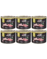 PAN MIŠKO Kalakutas su žąsimi drėgna maistas katėms 6x200 g