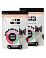 PAN MIŠKO Specialios poreikiai Digestive & Hairball Control katėms 2x3 kg