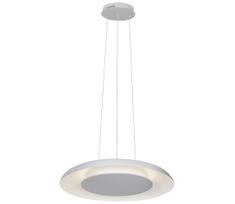 Pakabinamas LED šviestuvas ant laido PIATTINO LED/30W/230V 2700/3200/4000K skersmuo 40 cm, baltas