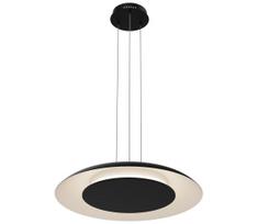 LED pakabinamas šviestuvas ant laido PIATTINO LED/30W/230V 2700/3200/4000K Ø 40 cm juodas