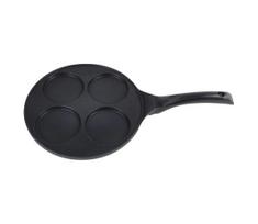 Blynelių keptuvė KITCHISIMO 26 cm juoda