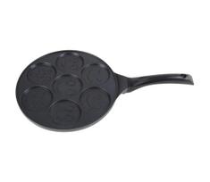 Blynų keptuvė KITCHISIMO 26 cm, juoda