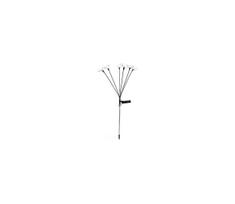 LED saulės dekoratyvinis šviestuvas su jutikliu LED/1,2V 3000K 73 cm 600 mAh IP44