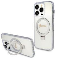 Viedtālruņa aizmugurējais vāciņš Apple iPhone 15 Pro Ring stand Silver