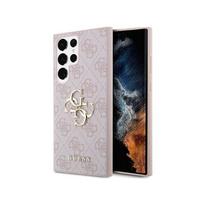 Viedtālruņa aizmugurējais vāciņš Samsung Galaxy S24 Ultra 4G Metal Logo Pink