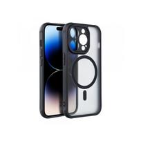 Viedtālruņa aizmugurējais vāciņš Apple iPhone 15 Pro Matte MagSafe Case Black