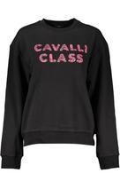 CAVALLI CLASS Džemperis vyrams, juodas