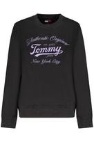 TOMMY HILFIGER Džemperis moterims, juodas