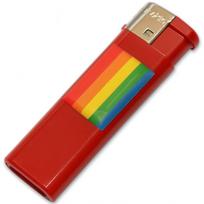 PRIDE PRIDE - LIGHTER RED WITH LGBT FLAG