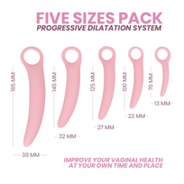 INTIMICHIC INTIMICHIC - SILICONE DILATOR 5 PIECES SET