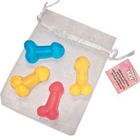 DIABLO PICANTE DIABLO PICANTE - 4 MINI SCENTED SOAPS IN THE SHAPE OF PENIS