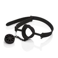 CALEXOTICS CALEXOTICS - SCANDAL GAG WITH BLACK SILICONE PLUG