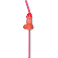 DIABLO PICANTE DIABLO PICANTE - BAG OF 5 NATURAL BIG PENIS STRAWS